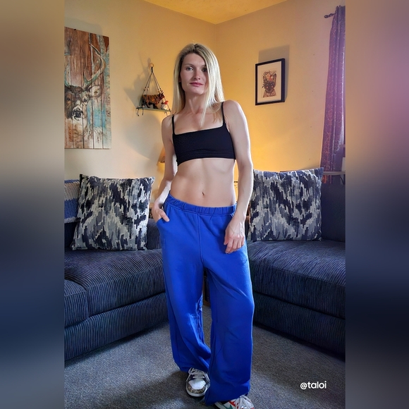 NWT FP Movement Warm Down Pant in Electric Cobalt Size XS - Picture 11 of 17